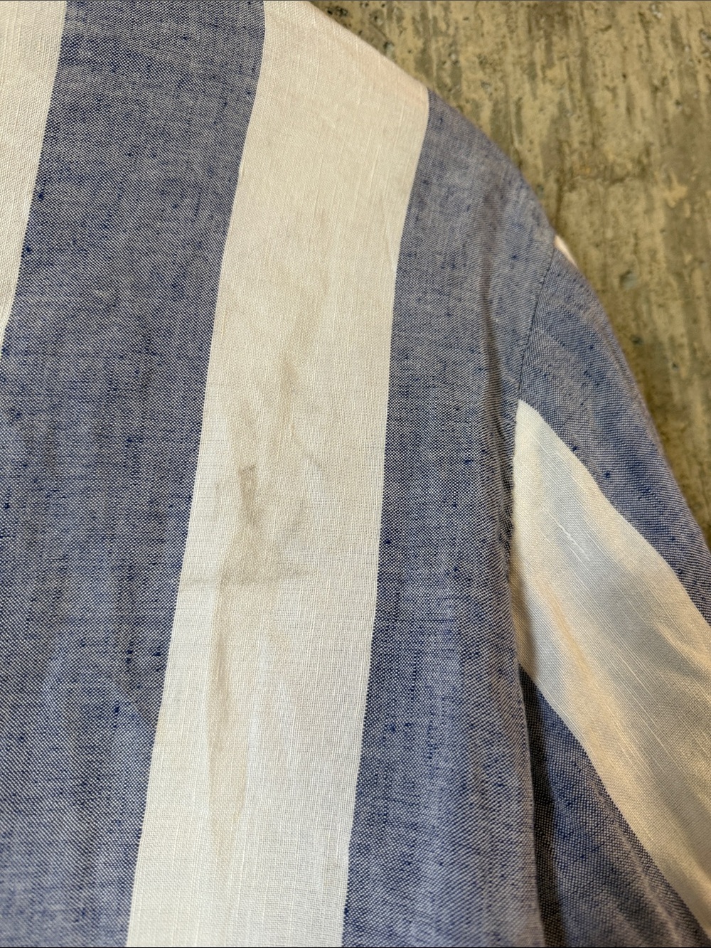 TOMMY BAHAMA Women's St. Lucia Linen-Blend Rugby Stripe Beach Shirt Size S - Picture 7 of 7